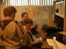 Bill KC8OUF working with scouts